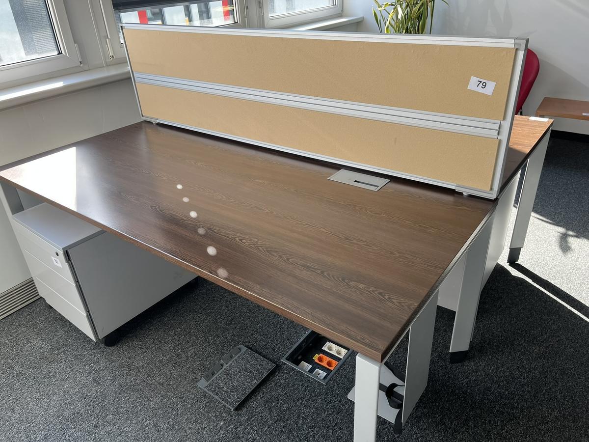 Schreibtisch Steelcase ca.180/80 cm