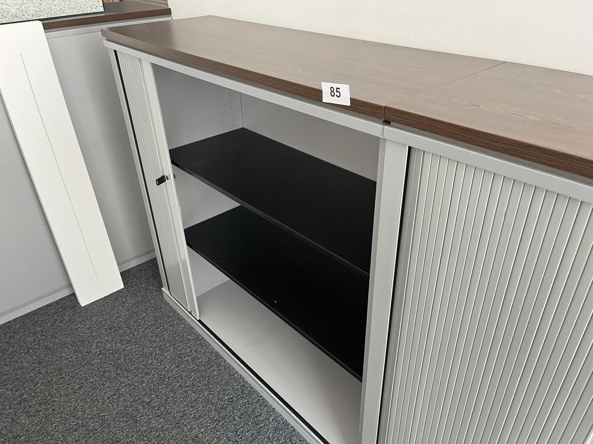 Aktenschrank Steelcase mit Rollo ca. 120/43/110 cm