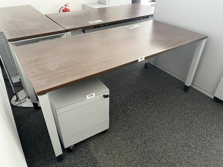 Rollcontainer Steelcase 43/60/55 cm mit Auszugsladen