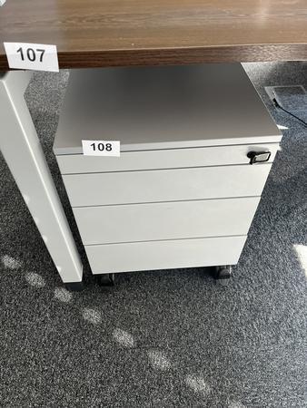 Rollcontainer Steelcase 43/60/55 cm mit Auszugsladen