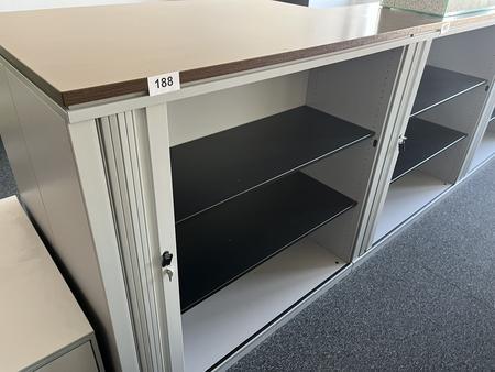 2 Stck Aktenschrnke Steelcase je 120/110 cm mit Rollo