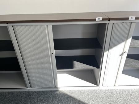 Aktenschrank Steelcase mit Rollo ca. 120/43/110 cm