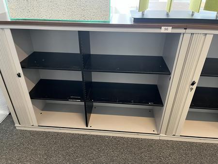 Steelcase Aktenschrank ca. 160/43/110 cm mit Rollo