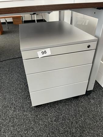 Rollcontainer Steelcase 43/60/55 cm mit Auszugsladen