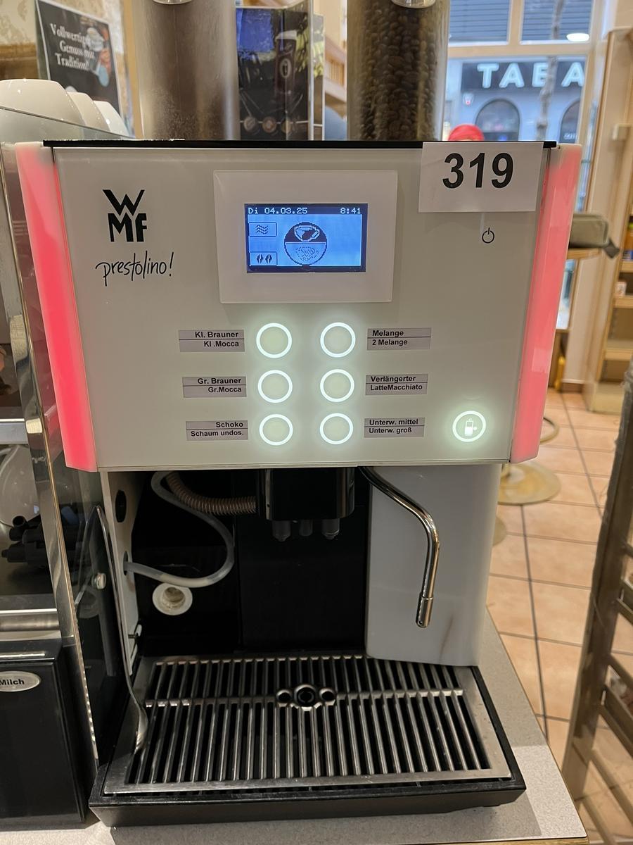 Kaffeeautomat Prestoline WMF mit Milchbehälter