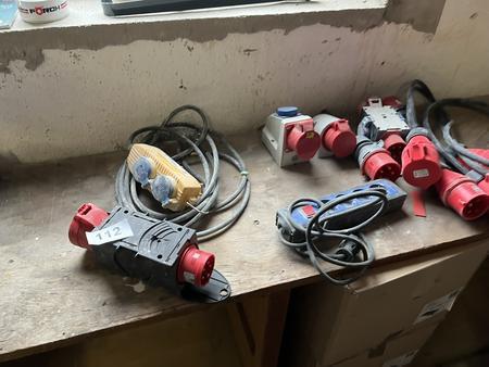 Posten Baustromverteiler, CE Kupplungen tec