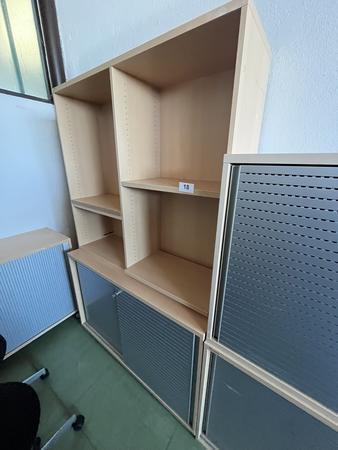 1 Stck Neudrfler Aktenschrank mit Aufsatz offen 120/190 cm