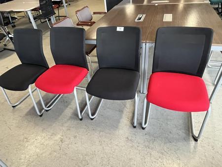 4 Stck VITRA Sthle