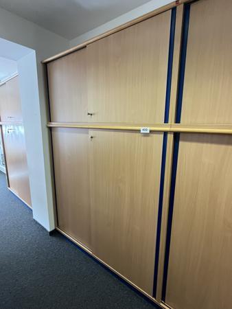 Aktenschrank BLAHA 2 teilig 160/160 cm 160/75 cm