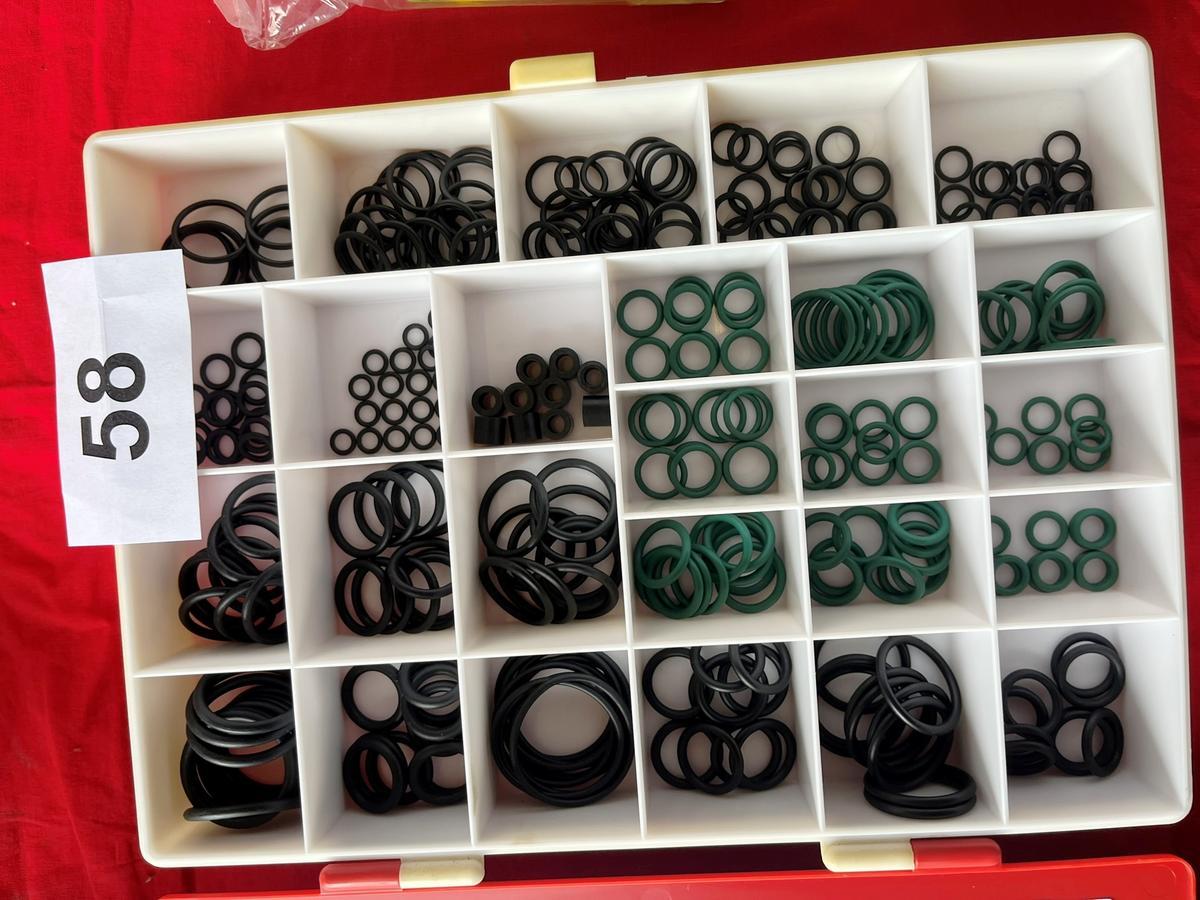 Box mit div.O Ringen für Klima