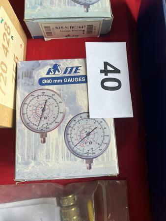 Hochdruckmanometer 80 mm Durchmesser
