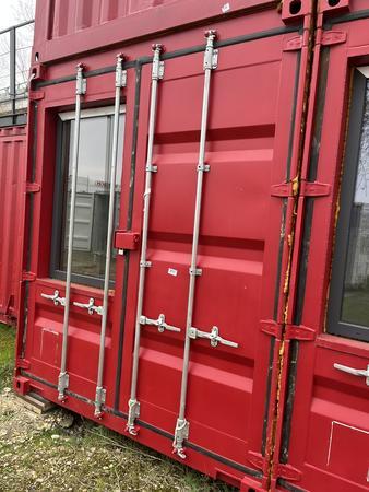 3 Stck ISO Container GASTROMODULE  6055/2435/2900 mm, Groraum mit 80 mm Isopaneelen