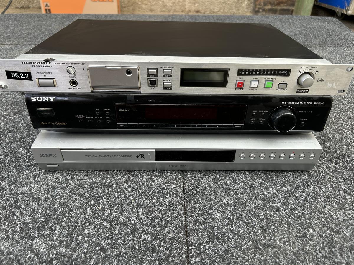 DVD Recorder + MP3 Recorder + Tuner