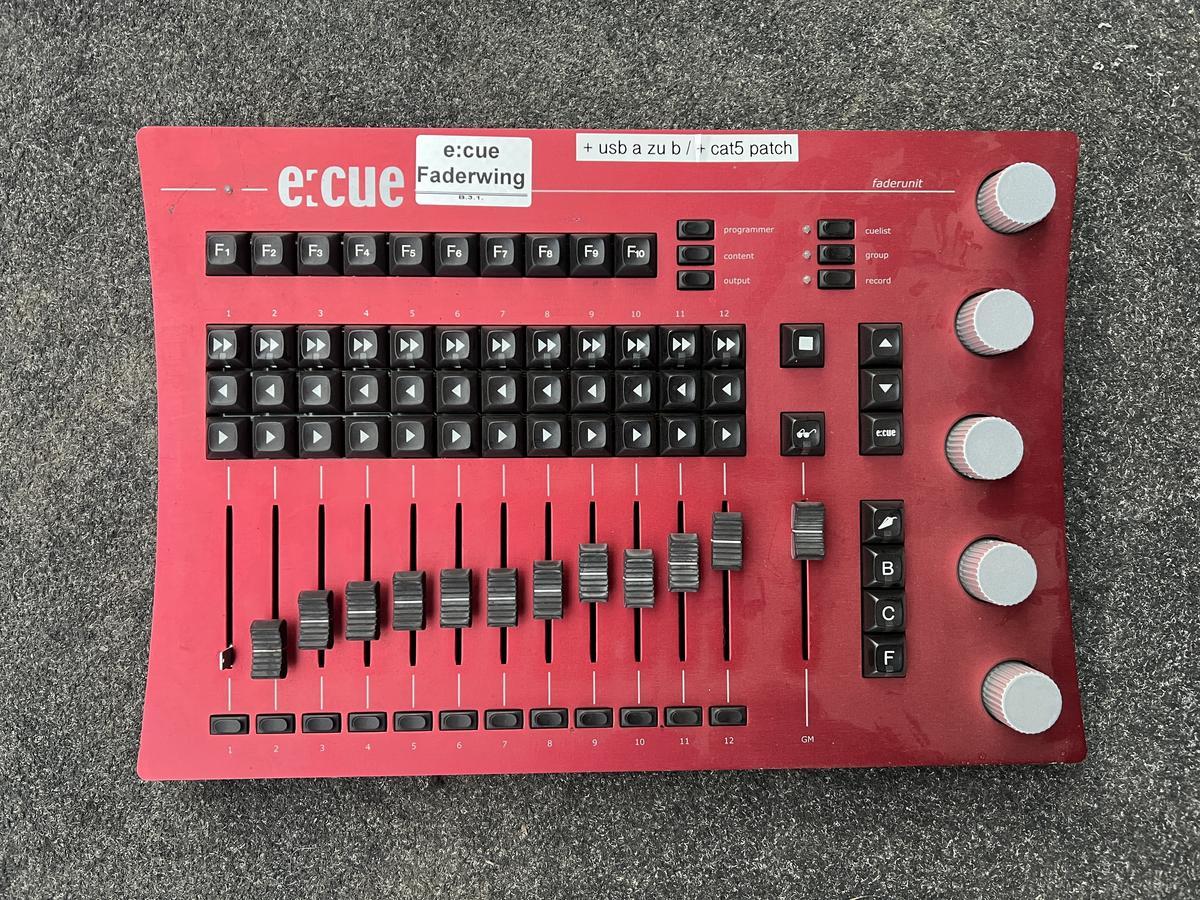 e-cue Faderunit