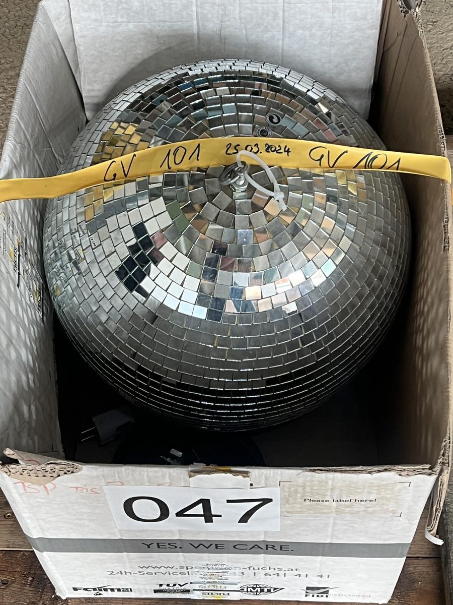 Mirrorball incl. motor