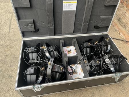 8x Eurolite ML-64 GKV Multi Lens Spot incl. case 8x Eurolite ML-64 GKV Multi Lens Spot incl. case