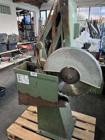 Perske DK1616 Zugsäge-, Zimmermann-Ausführung, Blatt DM 450, 2.2kW, 380V Perske DK1616 Zugsäge-, Zimmermann-Ausführung, Blatt DM 450, 2.2kW, 380V
