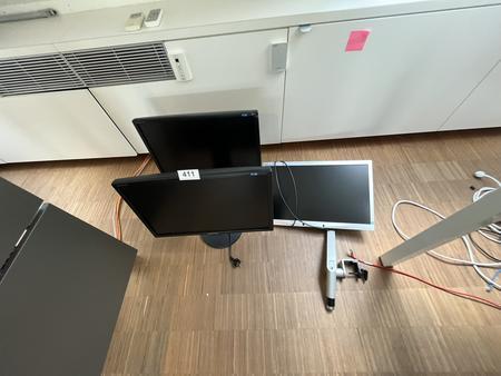 4 Stück PC Monitore, 3xSamsung, 1xPhillips 4 Stück PC Monitore, 3xSamsung, 1xPhillips