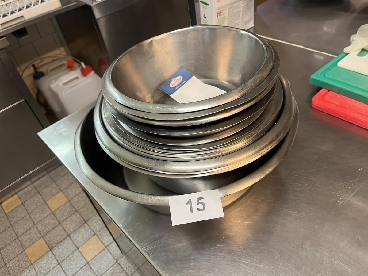 14 Stück Rührschüsseln
