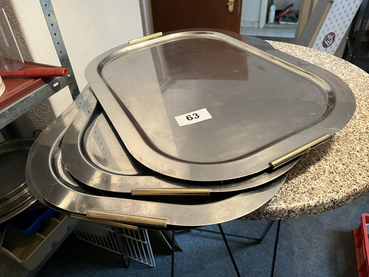 6 Stück Servierplatten 68/48 cm