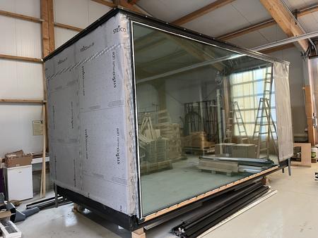 High End Raummodul, ca. 3000x5700x3000mm Außenmaß, Holzbauweise High End Raummodul, ca. 3000x5700x3000mm Außenmaß, Holzbauweise