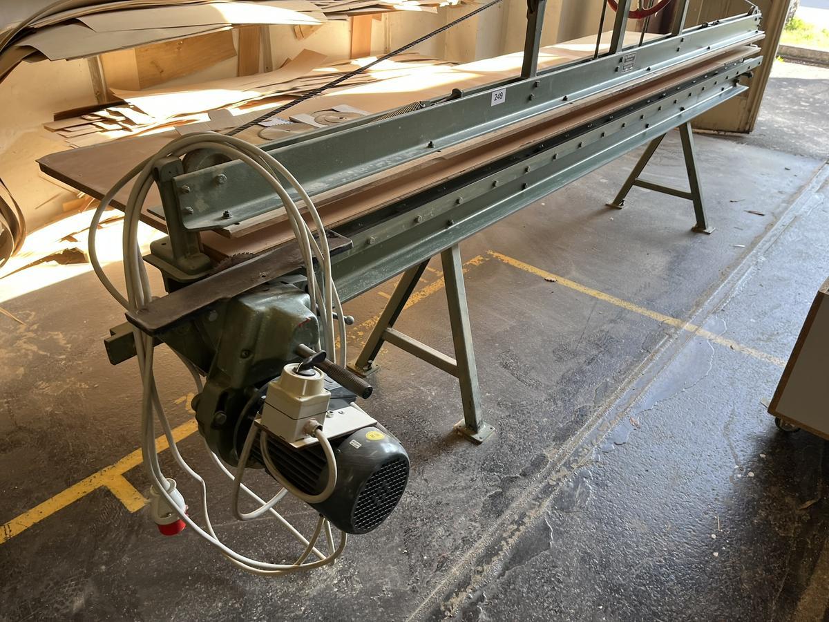 HÖFER Furniersäge mit Schnittlänge 3500 mm 