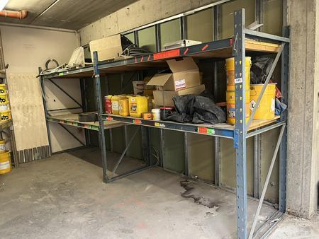 5.4 lfm Schwerlast Palettenregalanlage mit Fachböden 5.4 lfm Schwerlast Palettenregalanlage mit Fachböden