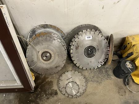 8 Stück Diamantsägeblätter plus div. Kreissägeblätter 8 Stück Diamantsägeblätter plus div. Kreissägeblätter