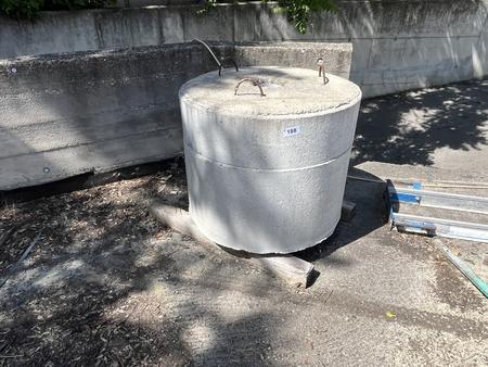 Betonringe gefüllt Betonringe gefüllt