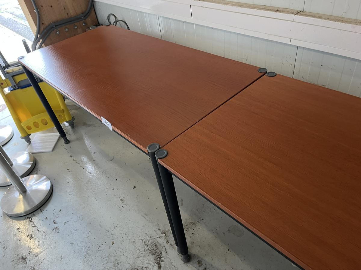 2 Stück Beistelltische je ca. 160/80 cm