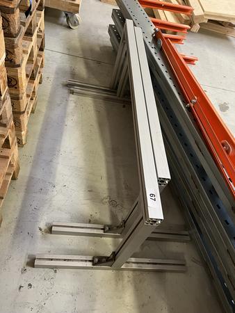 2 Stück Aluarbeitsböcke 2 Stück Aluarbeitsböcke
