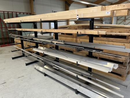Kragarmregalanlage schraubbar 385/175/50 cm Ausladung Kragarmregalanlage schraubbar 385/175/50 cm Ausladung