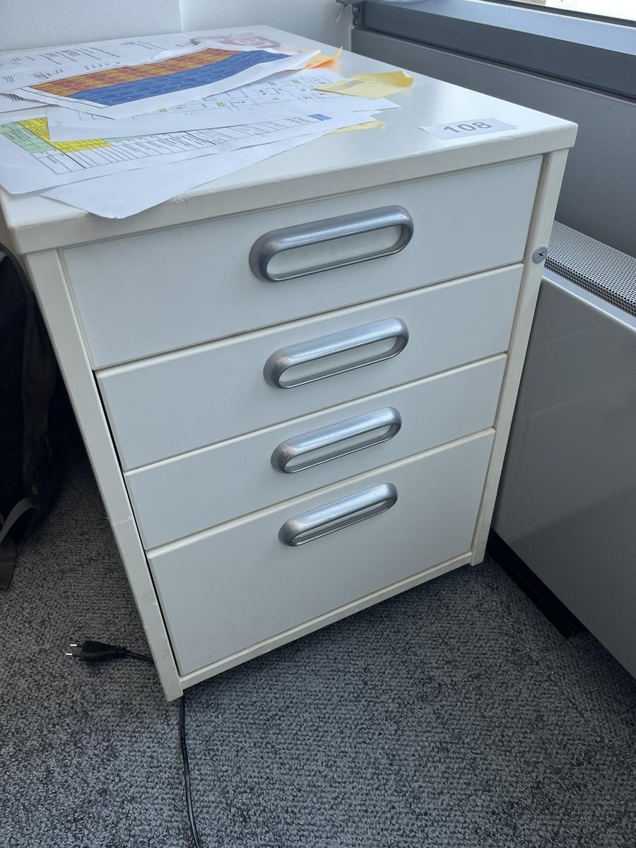 Rollcontainer mit Auszugsladen ca.43/60/53 cm Steelcase