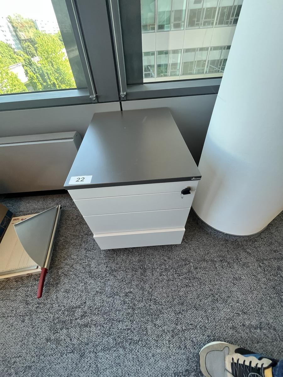 Rollcontainer mit Auszugsladen ca.43/60/53 cm Steelcase
