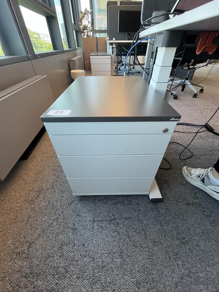 Rollcontainer mit Auszugsladen ca.43/60/53 cm Steelcase
