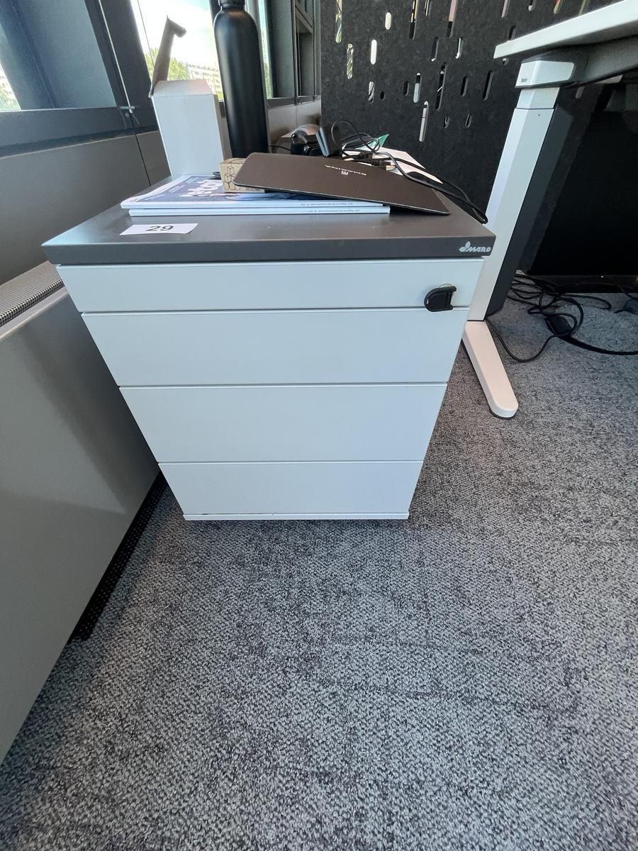 Rollcontainer mit Auszugsladen ca.43/60/53 cm Steelcase