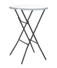 Bar-/Stehtisch, rund, 80x110cm Bar-/Stehtisch, rund, 80x110cm
