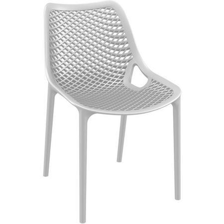 4 Stk. Outdoorsessel, weiß 4 Stk. Outdoorsessel, weiß
