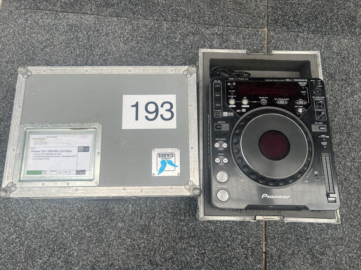 Pioneer CDJ-1000MK3