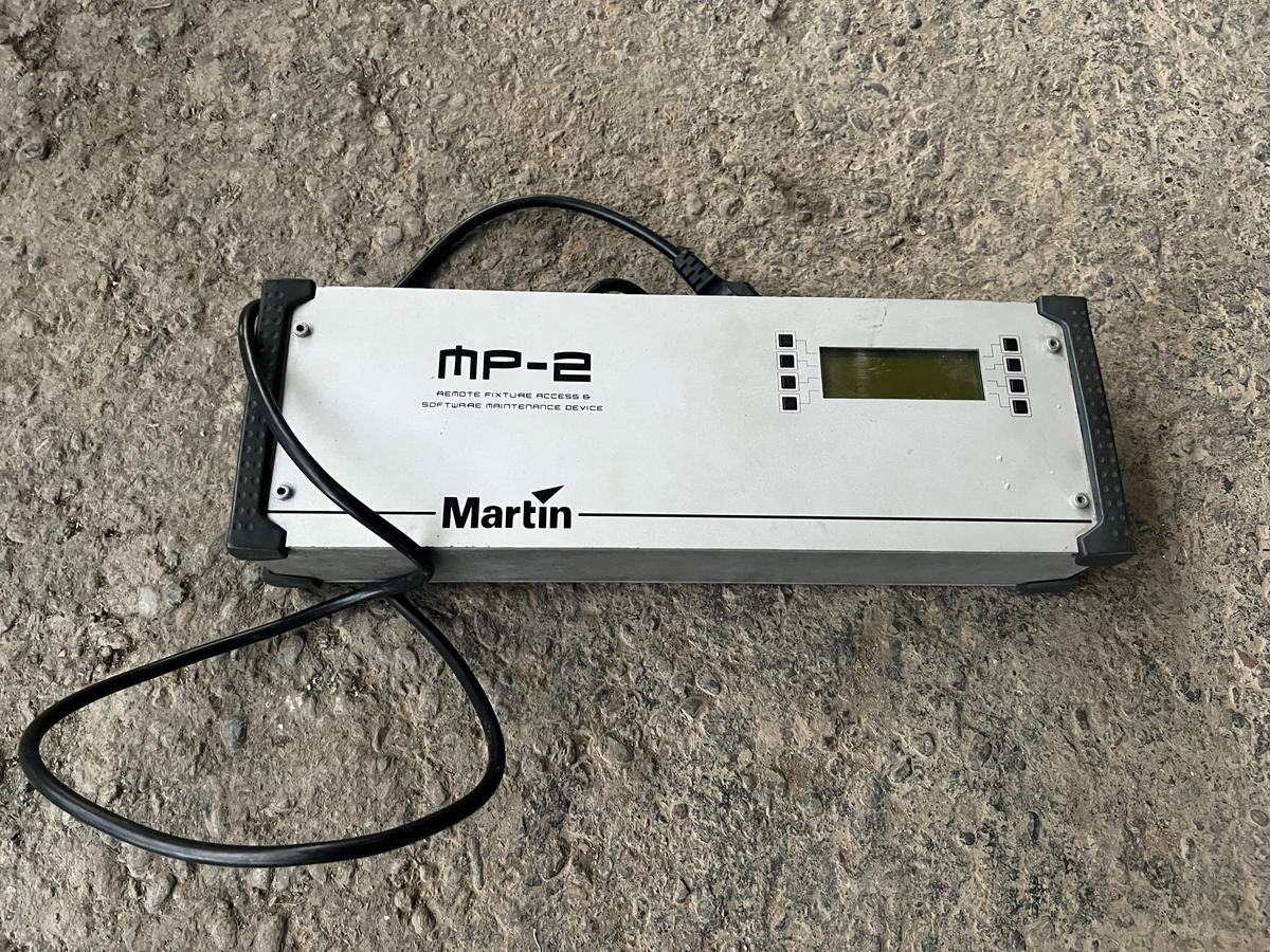 Martin MP-2 remote fixture access + software maintainance device