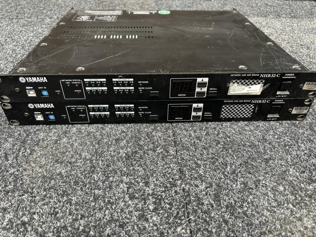 2 x Yamaha NHB32-C Network bridge