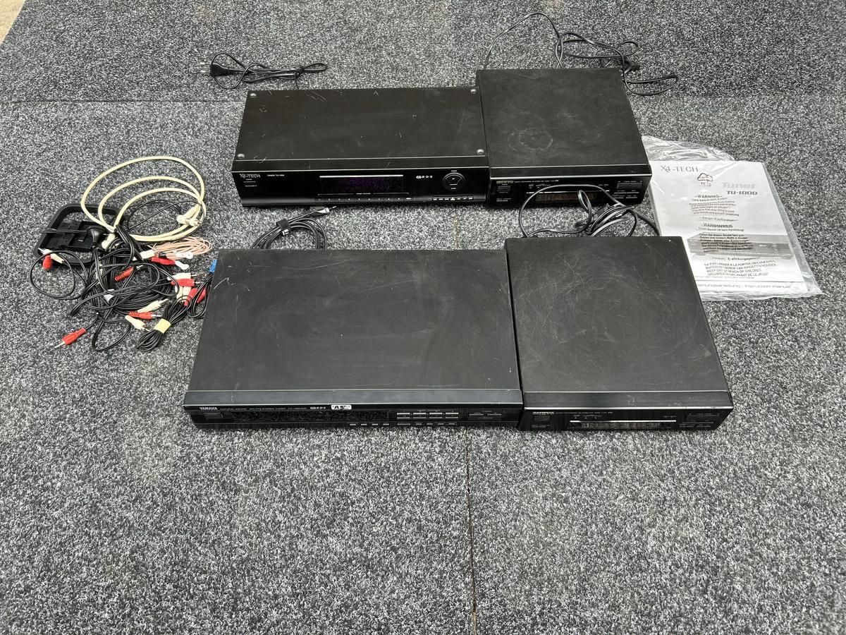Set aus CD Playern / Tunern