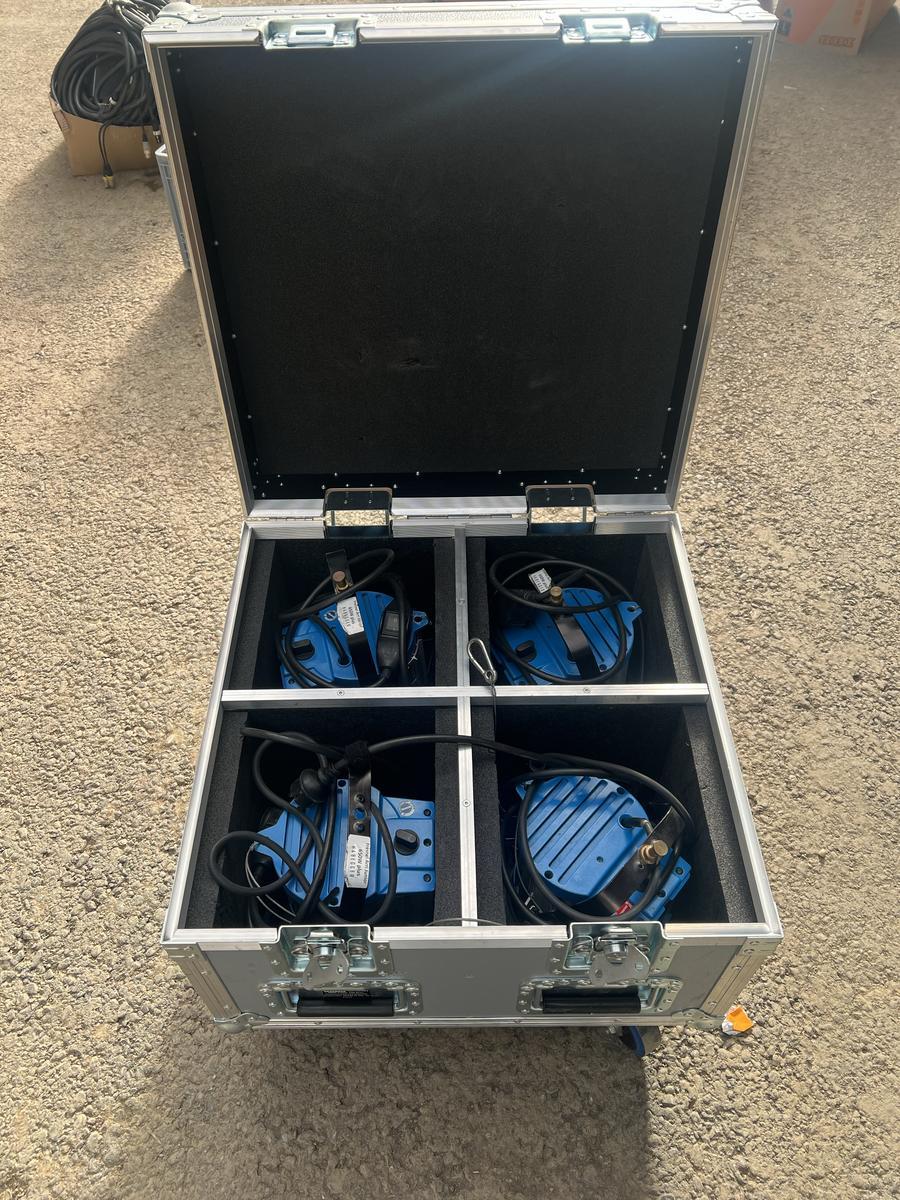 4 x ARRI 650W inkl. Case