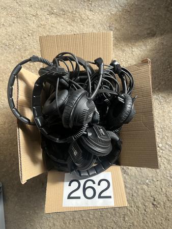 Set German Maestro Intercom Headsets Set German Maestro Intercom Headsets
