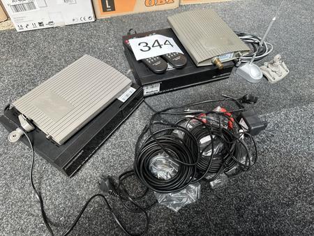2x DVB-T Receiver incl. Antennas, remote and cables 2x DVB-T Receiver incl. Antennas, remote and cables