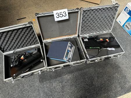 DVD Player, DVD Recorder, blue-ray Player incl. 3 cases DVD Player, DVD Recorder, blue-ray Player incl. 3 cases