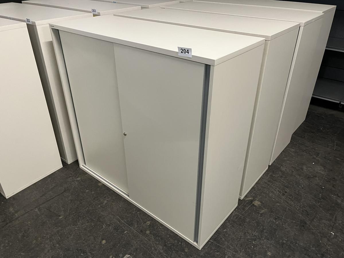 Neudörfler Aktenschrank 120/110 cm 3 Ordnerhöhen mit Schlüssel