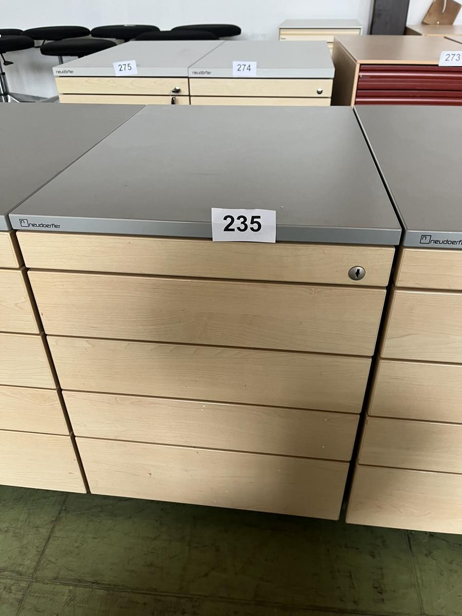 Rollcontainer mit Auszugsladen 54/60/60 cm