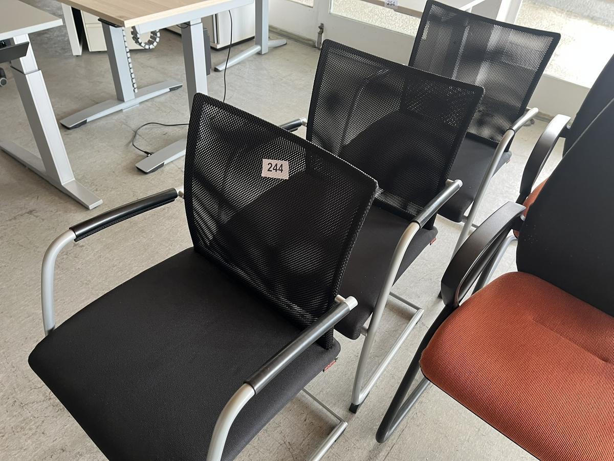 3 Stück Bürostühle