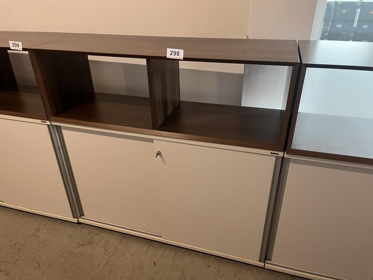 Aktenschrankmodul mit Aufsatz ca. 120/117 cm